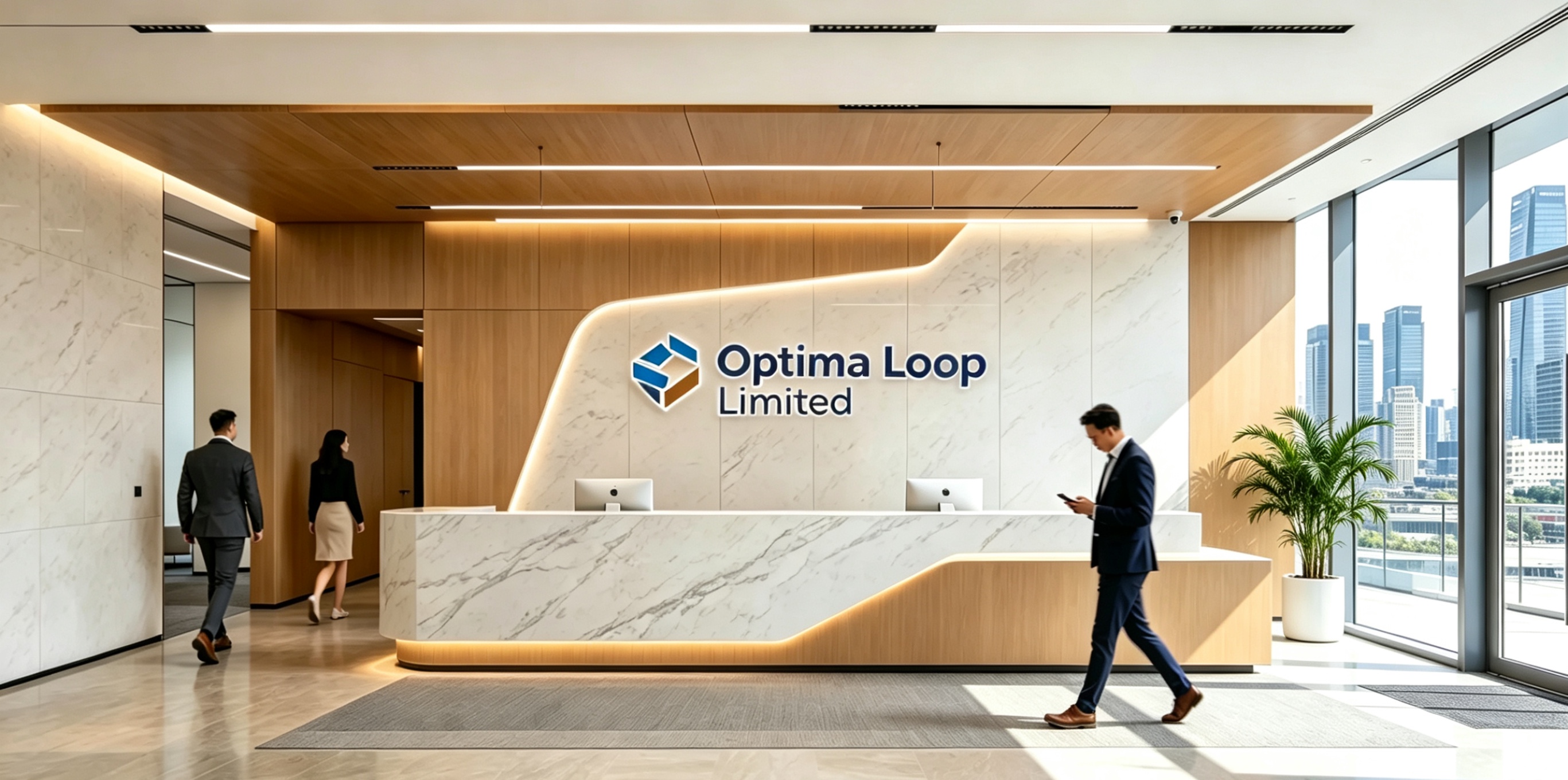 Optima Loop Limited reception lobby